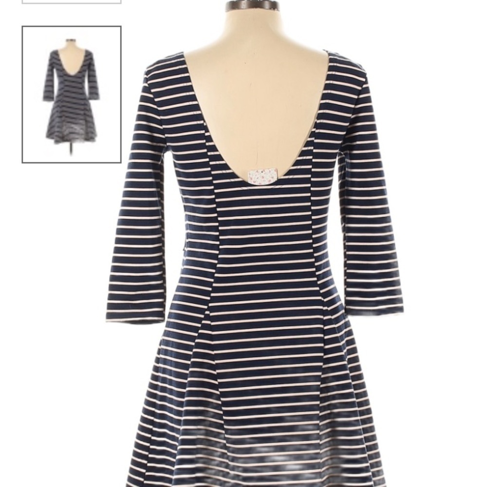 Free People striped Casual dress - Picture 2 of 9